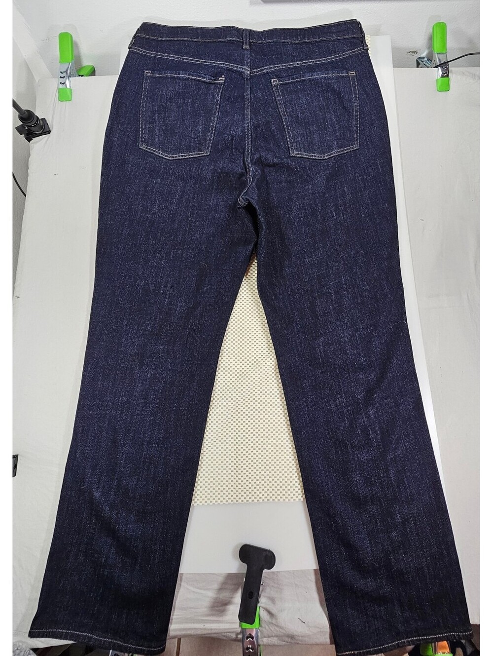 Old Navy Women’s Size 18 Extra High Rise Straight Jeans Secret Smooth Pocket NWT - Picture 6 of 9